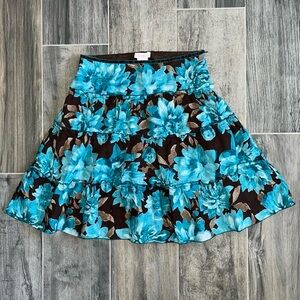 Speechless Y2K Blue Brown Skirt